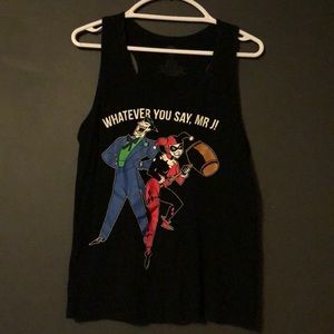 Joker and Harley Quinn DC Comics Tank Top